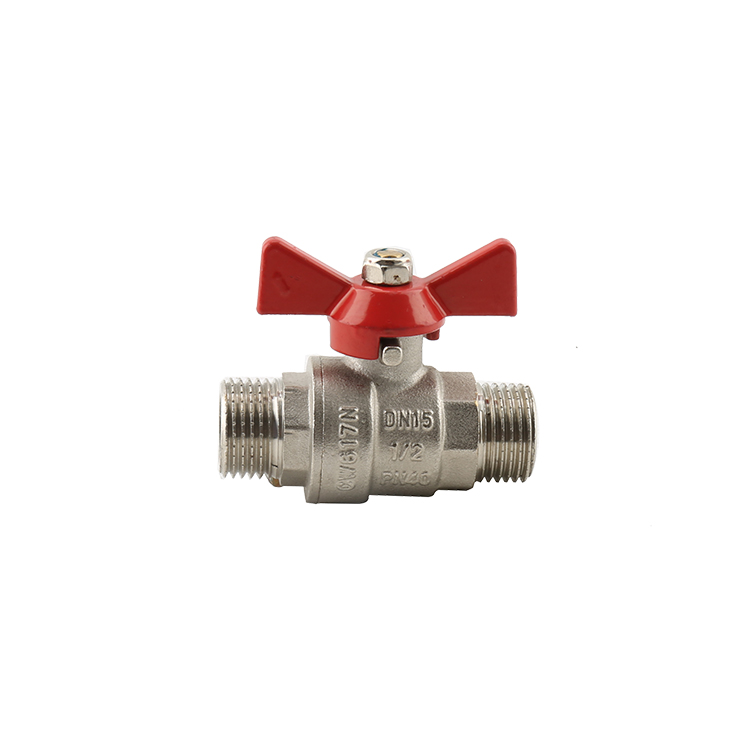 BW-B16 Brass ball valve with butterfly handle MxM - BESTWAY | BMAG Valves