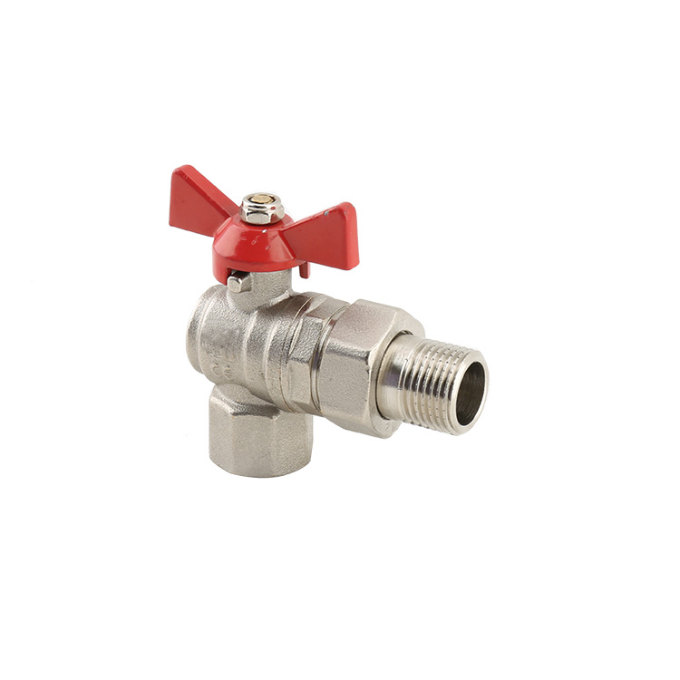 BW-B46 Brass angle ball valve with union - BESTWAY | BMAG Valves