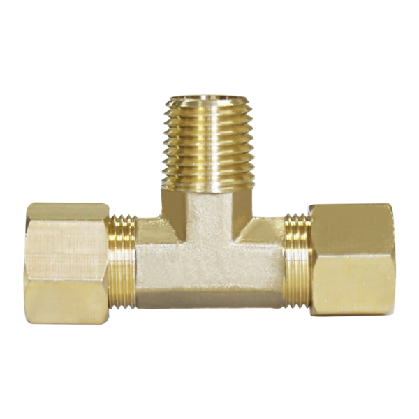 ЧБ 6008 Compression Tube X NPT Male Branch Tee (2)