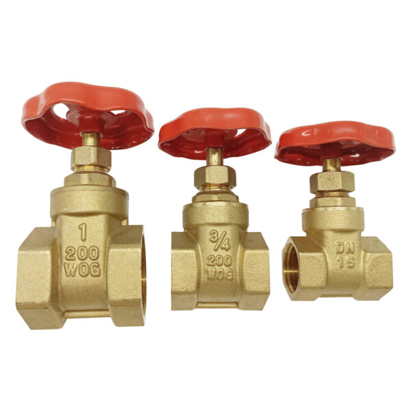 BW G12 Brass Gate Valve Italy Type Series