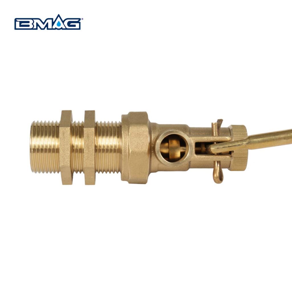 Robert Manufacturing R450-10 Brass Float Valve Stem - 1/4-20 SAE Male - 3 Pack, Made In USA